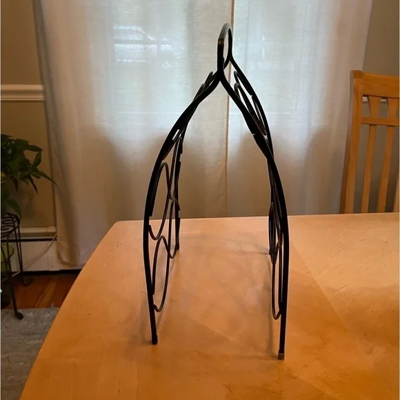 Metal Wine Rack 6 Bottle Tabletop - Picture 3 of 9